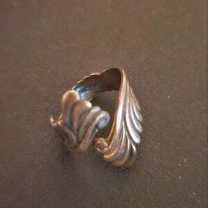 Vintage Sterling silver spoon ring